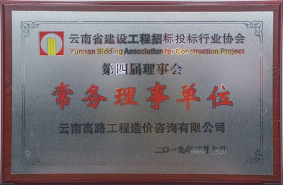 2019年常务理事单位